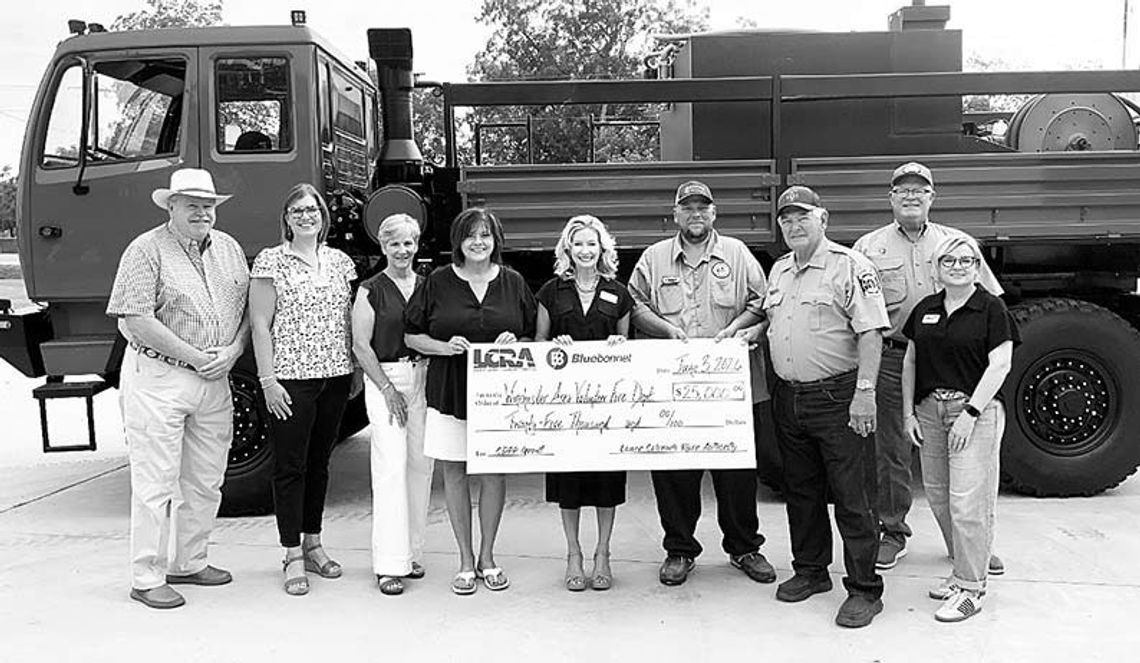 Winchester Area VFD receives grant from LCRA