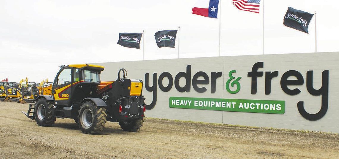 Yoder and Frey auction has first drive-thru